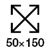 50x150 mm